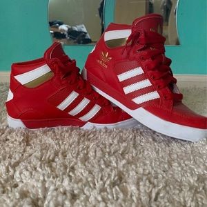 Adidas Hard Court High Red White Gold